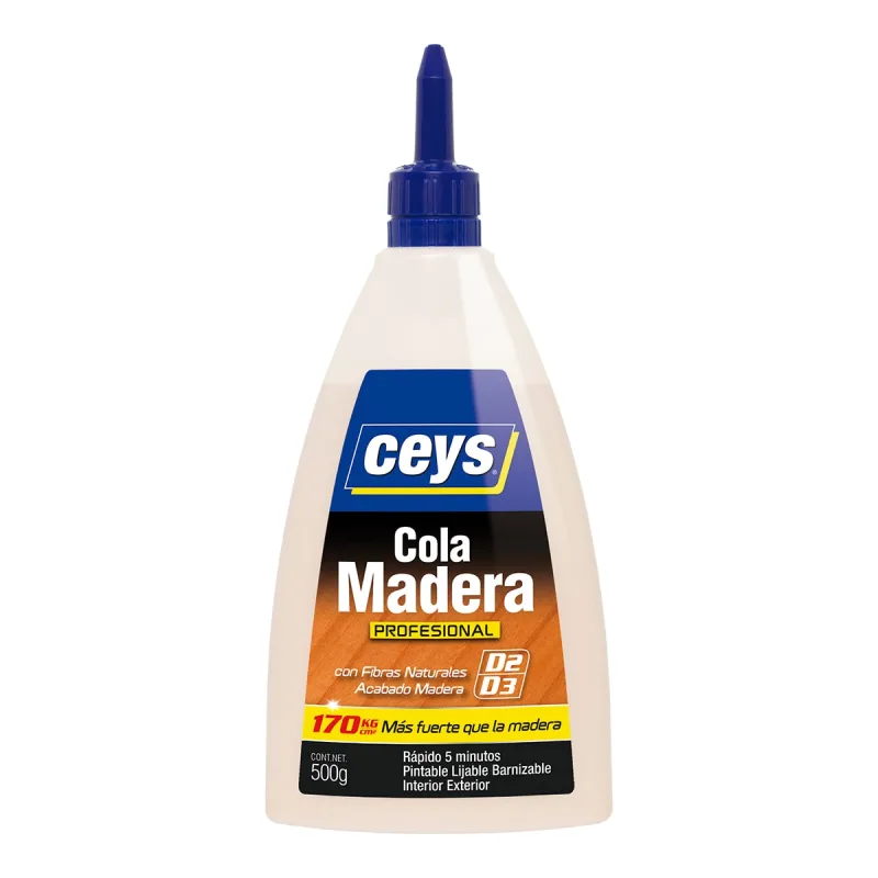 Ceys - Cola Profesional Madera Reforzada 500 g.