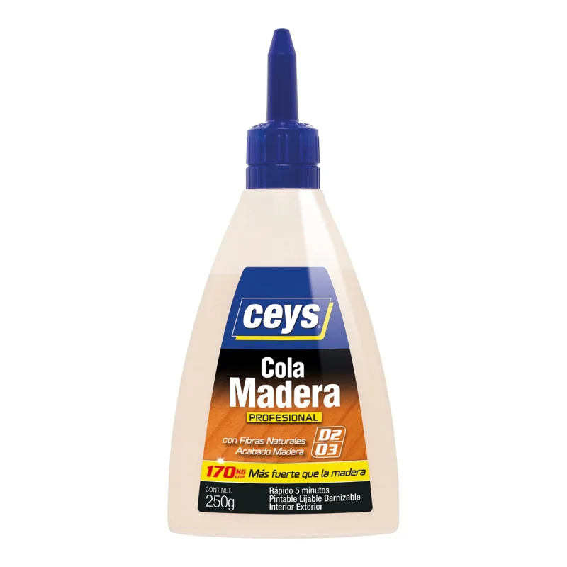 Ceys - Cola Profesional Madera Reforzada 250 g.