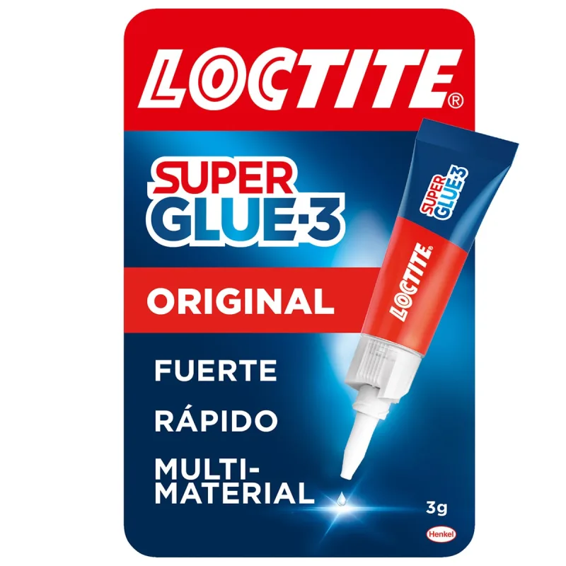 Loctite - Adhesivo Universal Instantáneo SG-3 Original 3 g.