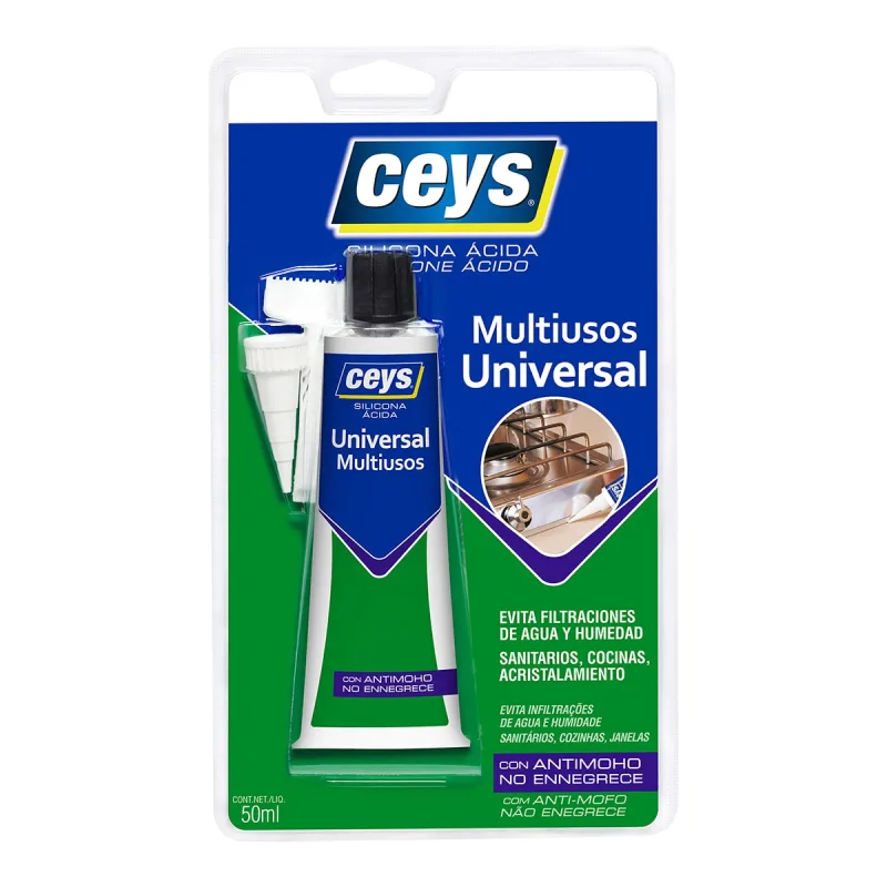Ceys - Silicona Ácida Universal 50 ml.