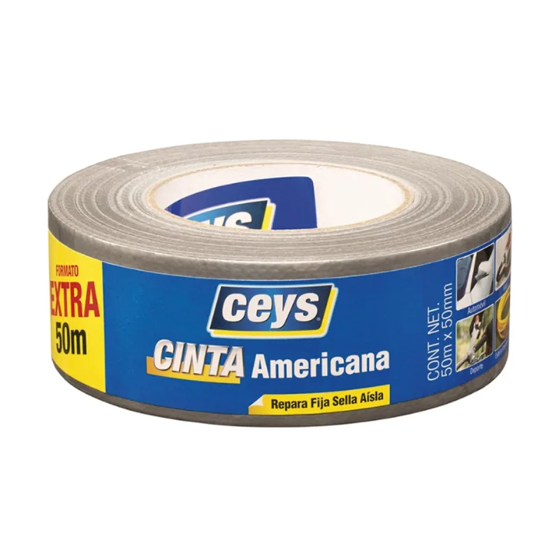 Ceys - Cinta Americana Extra Resistente 50 m.