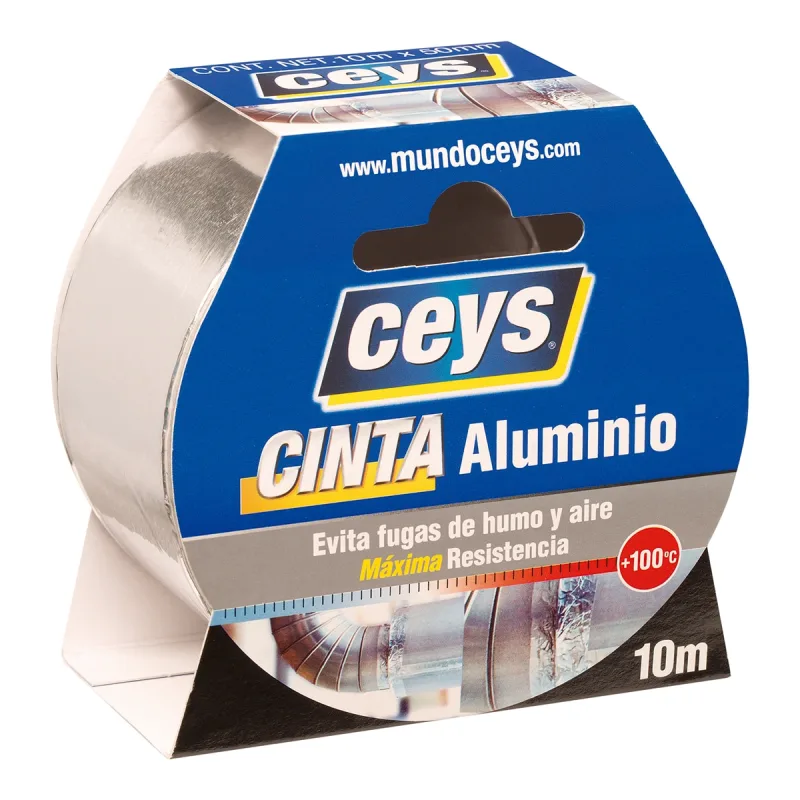 Ceys - Cinta Aluminio Rollo 10 m.