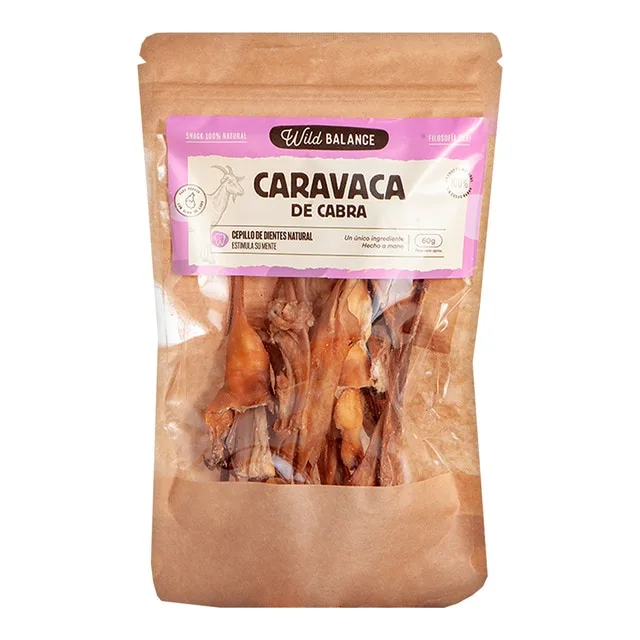 Wild Balance - Snack para perros Caravaca de cabra Wild Balance 60 g.
