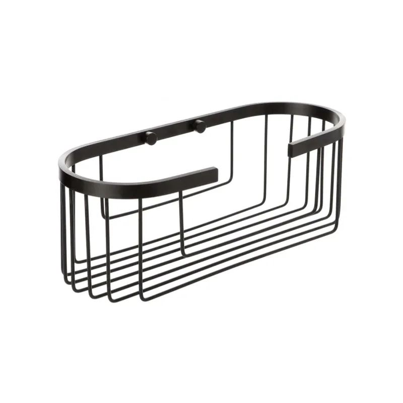 Tatay - Cestillo Ovalado Aluminio Negro.