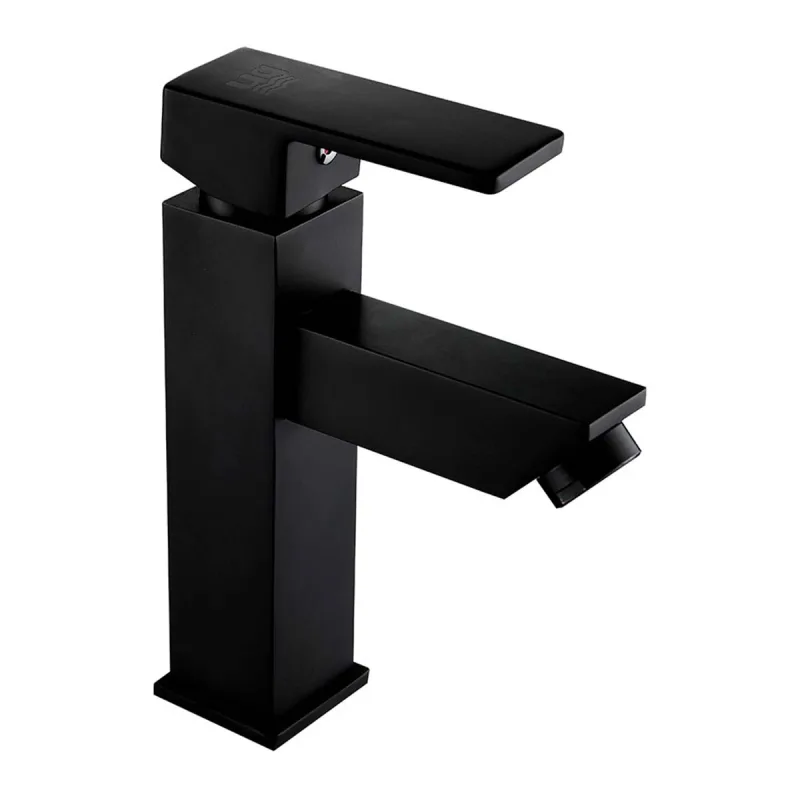 UNIVERSAL GRIFERÍA - Grifo Monomando de Lavabo Amazonas Black Edition.