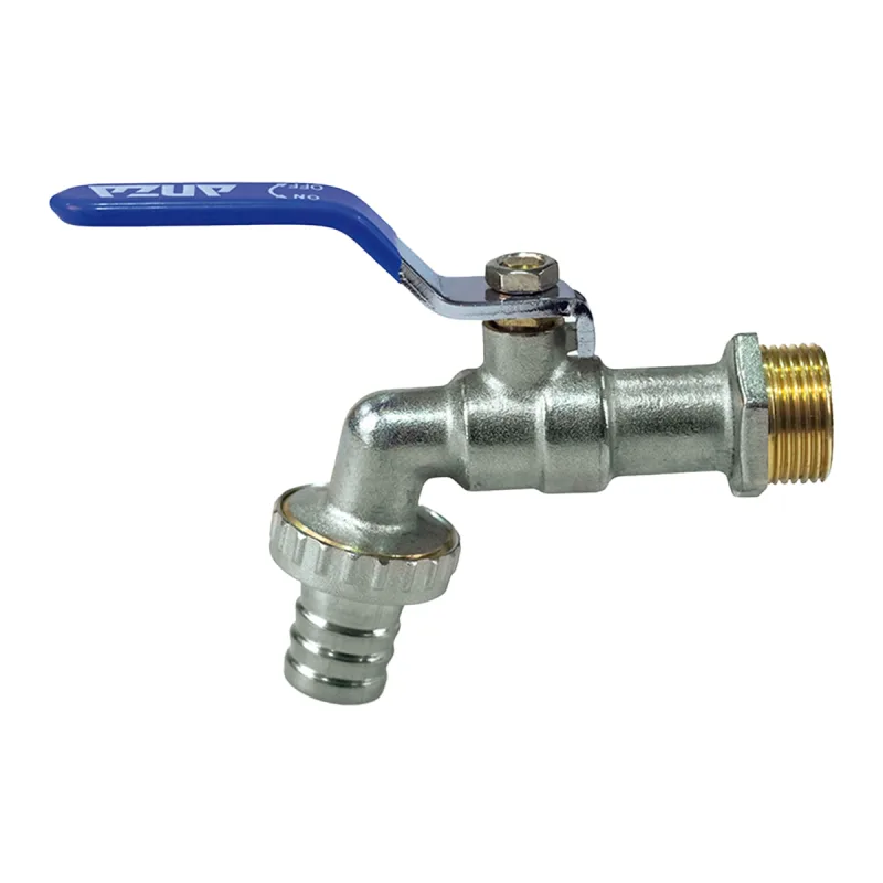 Anzapack - Grifo de Esfera para Manguera 1/2' x 3/4' (12,7 x 19,05 mm).