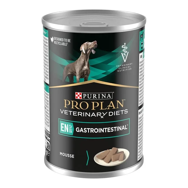 Purina Pro Plan Veterinary Diets - Comida húmeda para perros adultos Purina Pro Plan Gastrointestinal mousse Dietas Veterinarias 400 g.