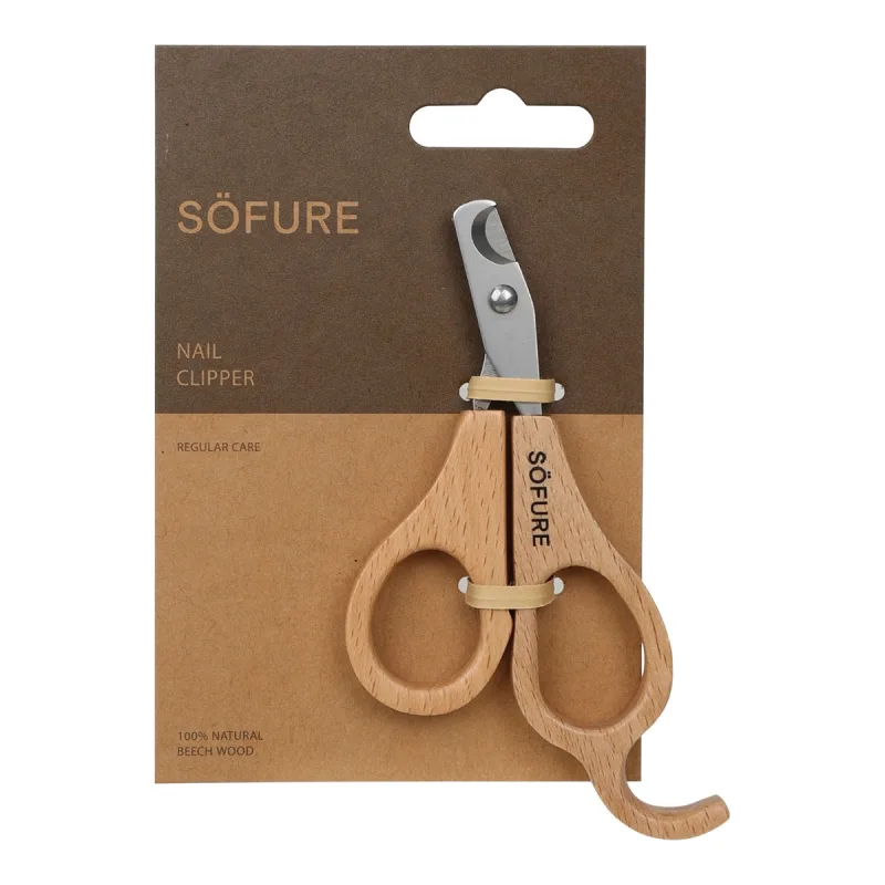 SOFURE - Cortauñas Sofure para perros y gatos madera.