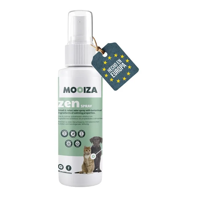 Mooiza - Spray calmante aromaterapia para perros y gatos Mooiza 125 ml.