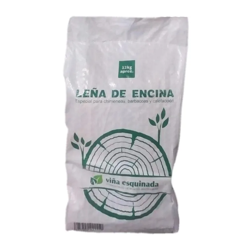 Viña esquinada - Saco de leña de encina 26 l.