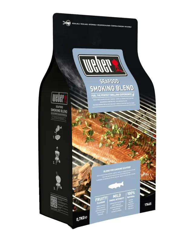 Weber - Astillas Ahumar Pescados y Mariscos 700 g.