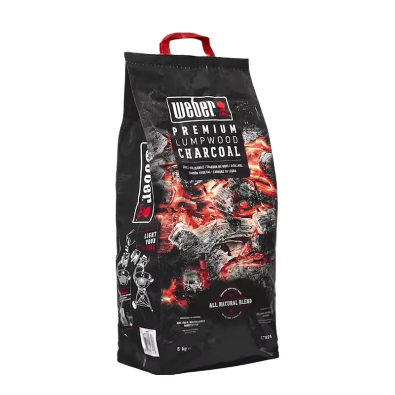 Weber - Carbón Vegetal Premium 5 kg.