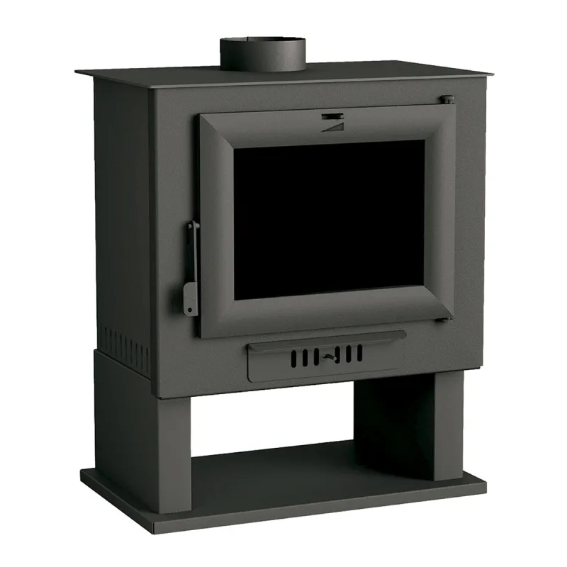 FM CALEFACCIÓN - Estufa de Leña Frontal con Leñero CH-0.
