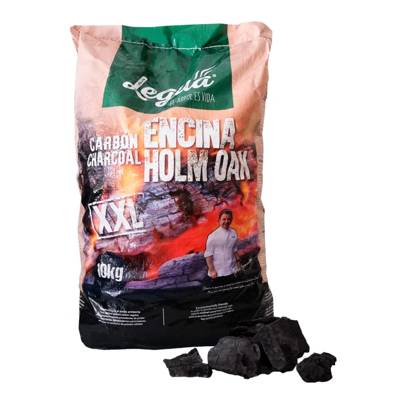 Legüa - Saco Carbón de Encina Legua 10 kg.