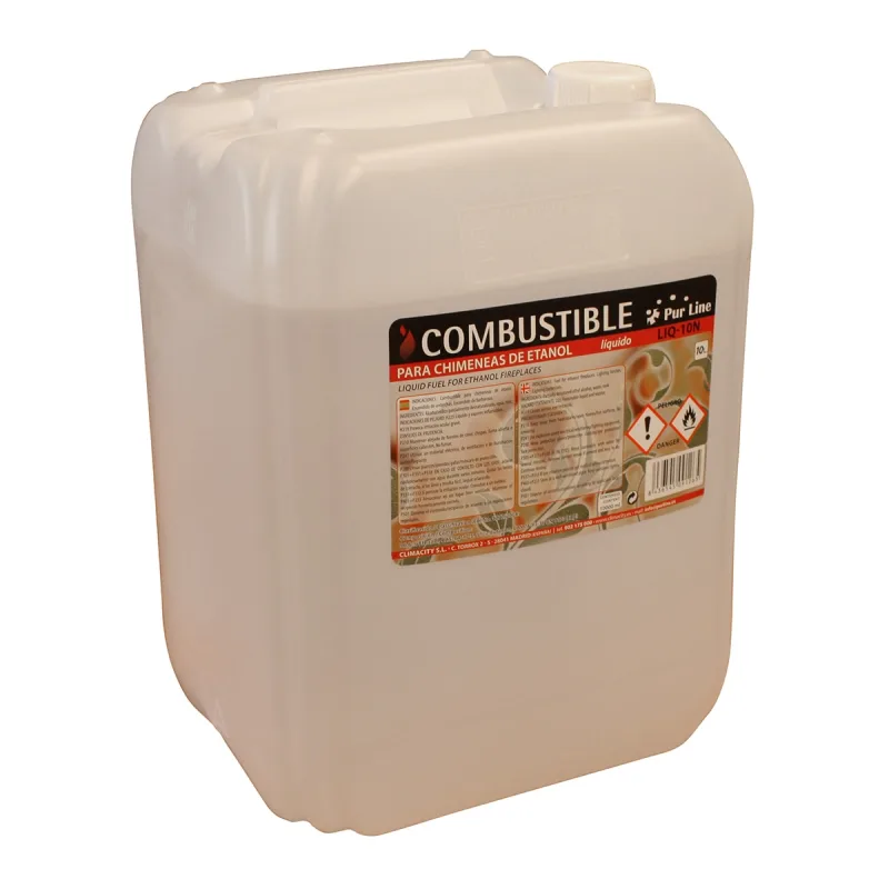 CLIMACITY - Garrafa Bioetanol Inodoro 10 l.