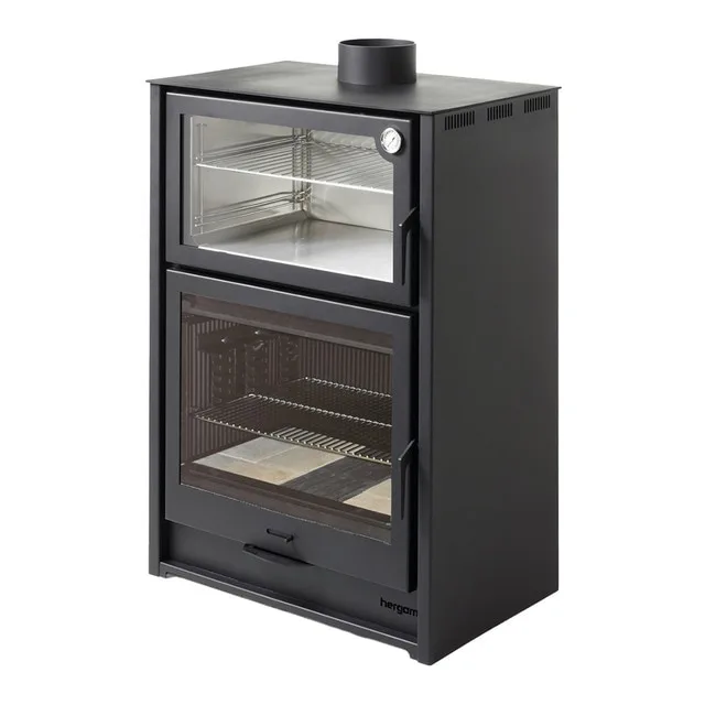 Hergom - Estufa Leña con Horno Arce.