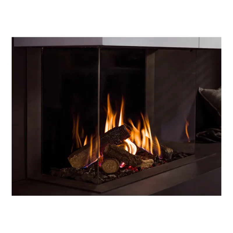 Hergom - Hogar Gas Propano MG-83/60 TC DQ 3 Caras.