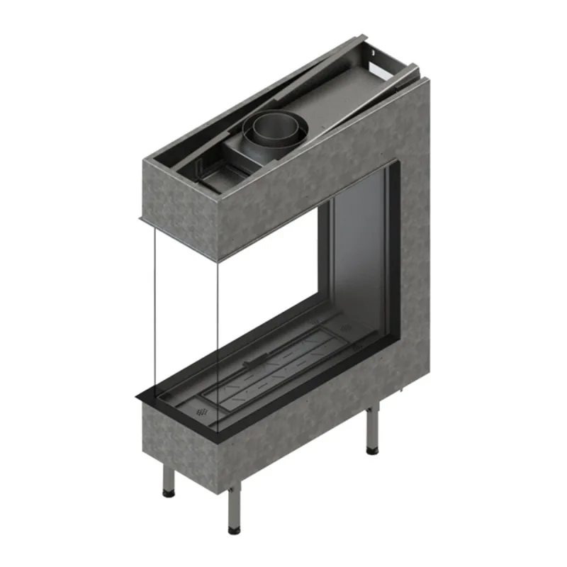 Hergom - Hogar Gas Propano MG-73/65 en U DQ.