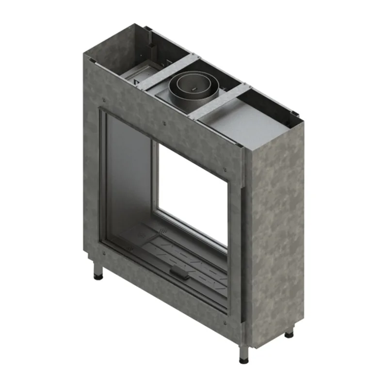 Hergom - Hogar Gas Propano MG-73/65 Túnel DQ 2 Caras.