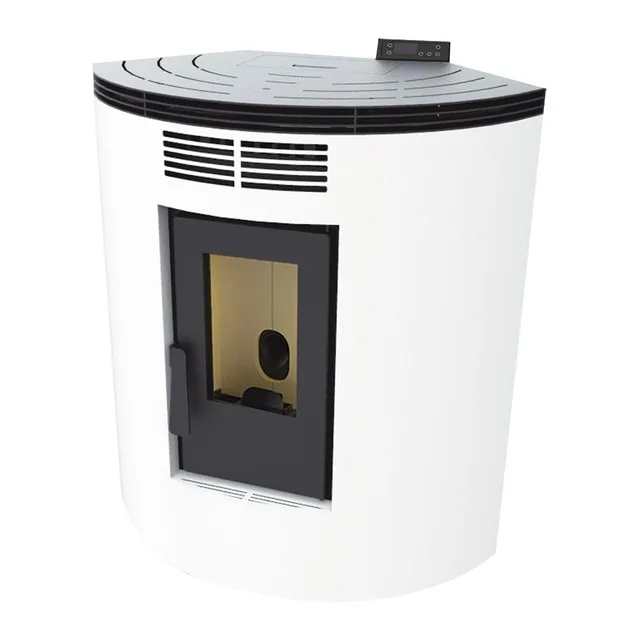 FM CALEFACCIÓN - Estufa Pellets Aire Rinconera BP-100R.