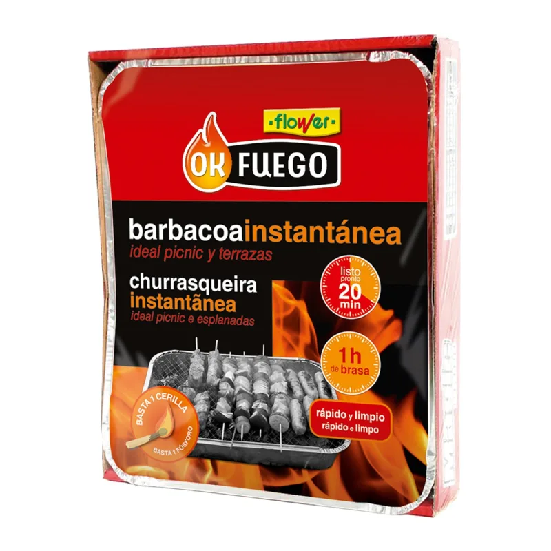 OK FUEGO - Barbacoa Instantánea.