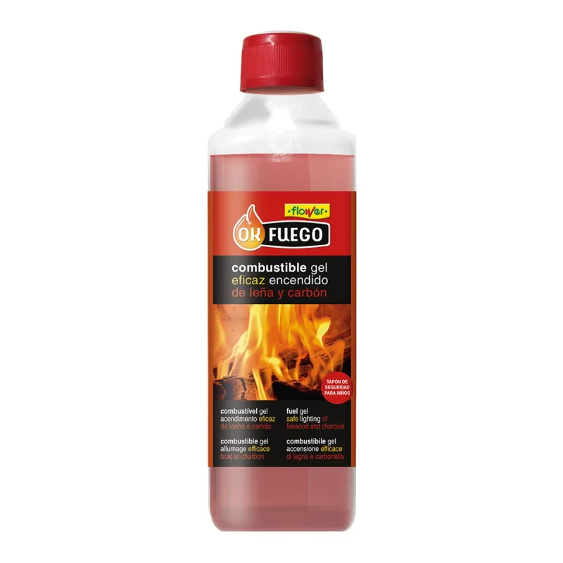 OK FUEGO - Gel de Encendido 500 ml.