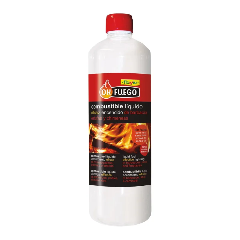 OK FUEGO - Combustible Líquido para Encendido 1 l.
