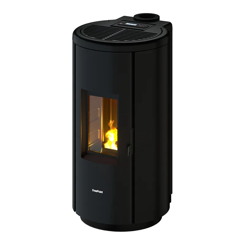 FREEPOINT - Estufa Pellets Chrome Airtight Wi-Fi 7 kW.