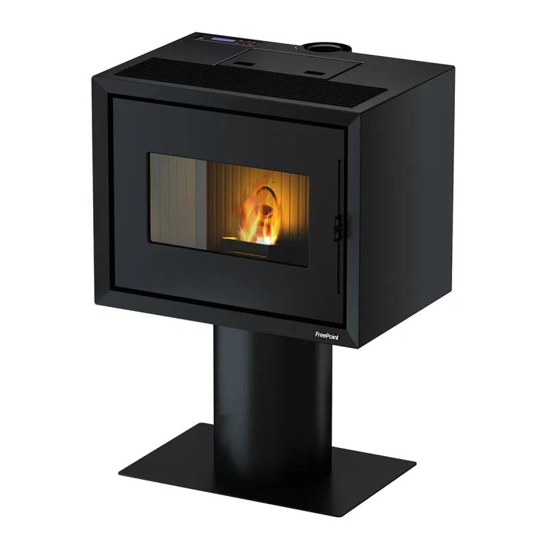 FREEPOINT - Estufa Pellets Stand Airtight Wi-Fi 9,36 kW.