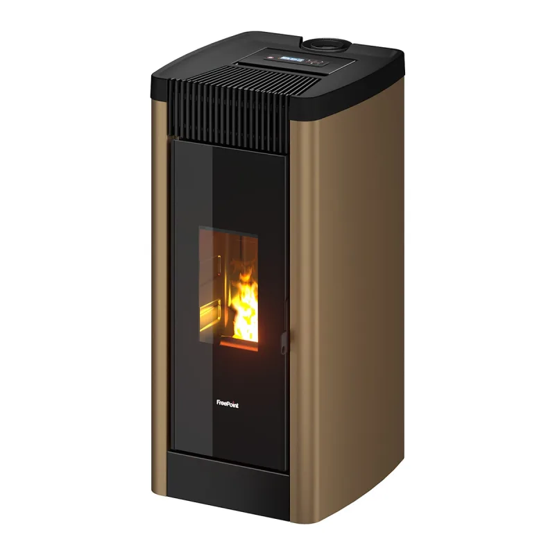 FREEPOINT - Estufa Pellets Steel Airtight Canalizable Wi-Fi 8,5 kW.
