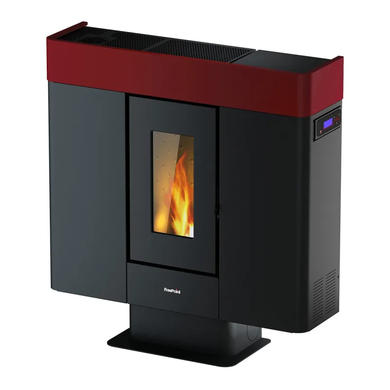 FREEPOINT - Estufa Pellets Moon Airtight Wi-Fi 10 kW.
