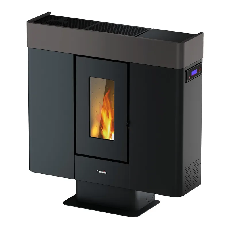 FREEPOINT - Estufa Pellets Moon Airtight Wi-Fi 10 kW.