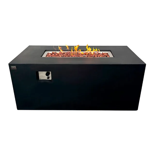 NORA FLAMES - Mesa de Exterior con Brasero de Gas Misti 16 kW.