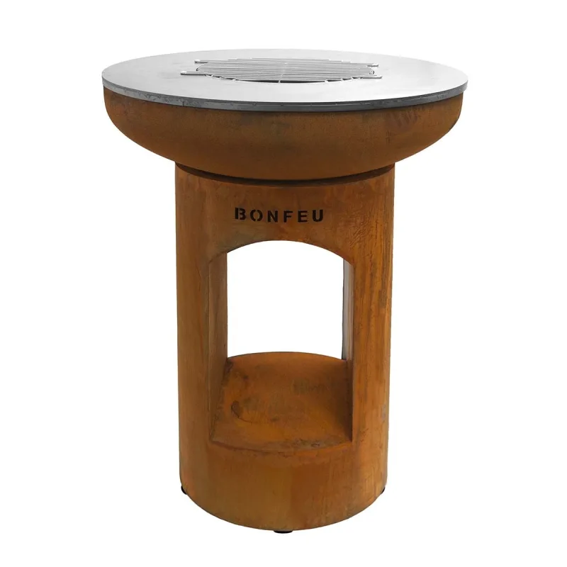 BONFEU - Chimenea de Leña Exterior Bonbiza Open Corten.