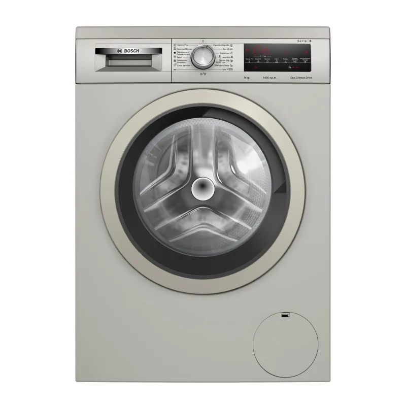 Bosch - Lavadora Bosch 9 kg/ 1.400 rpm, motor EcoSilence - WUU28T6KES (Reacondicionado Grado C).