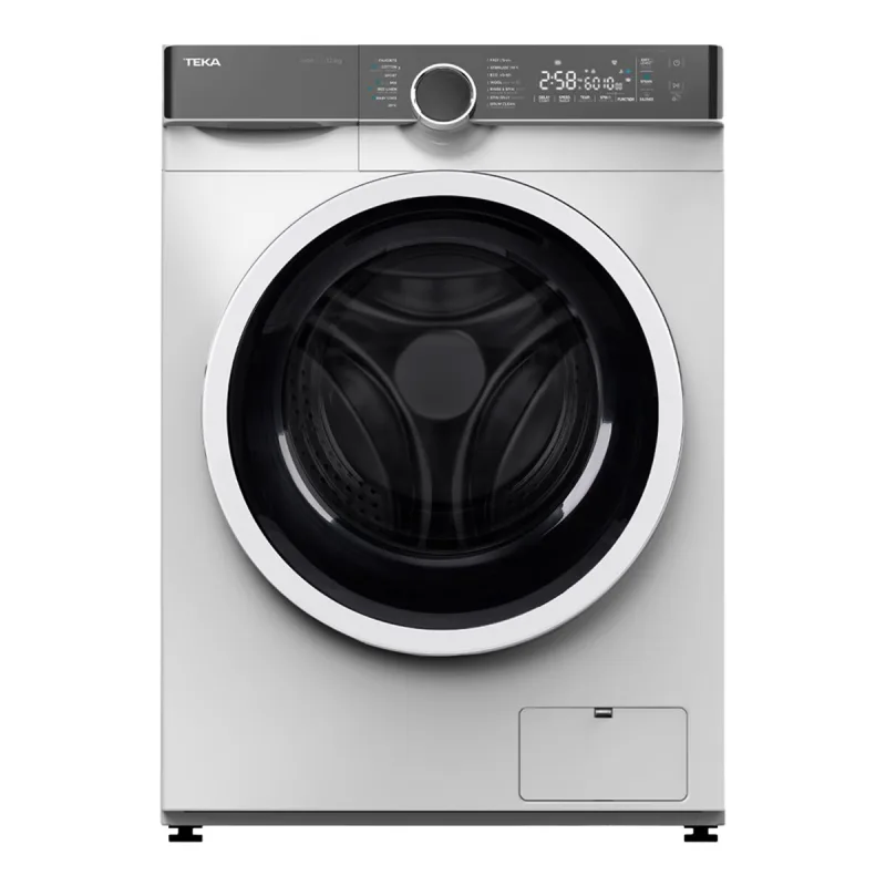 Teka - Lavadora Teka 12 kg / 1.400 rpm, Motor Inverter - WMK 71240 BL (Reacondicionado Grado B).