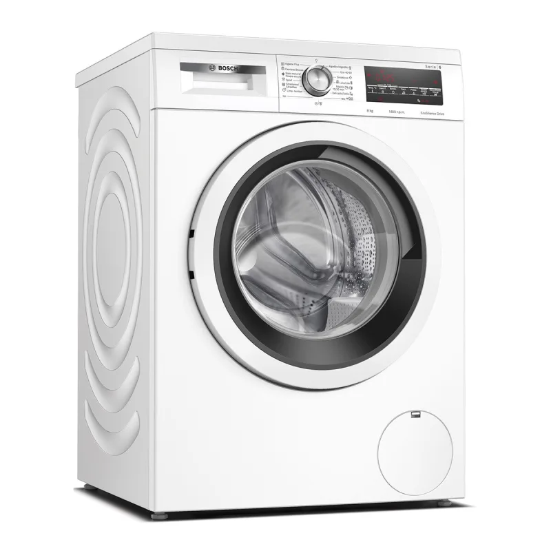 Bosch - Lavadora Bosch 8 kg./1400 rpm, EcoSilence - WUU28T63ES (Reacondicionado Grado C).