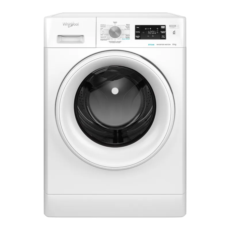 Whirlpool - Lavadora Whirlpool 8 kg / 1.200 rpm - FFB 8258 WV SP (Reacondicionado Grado C).