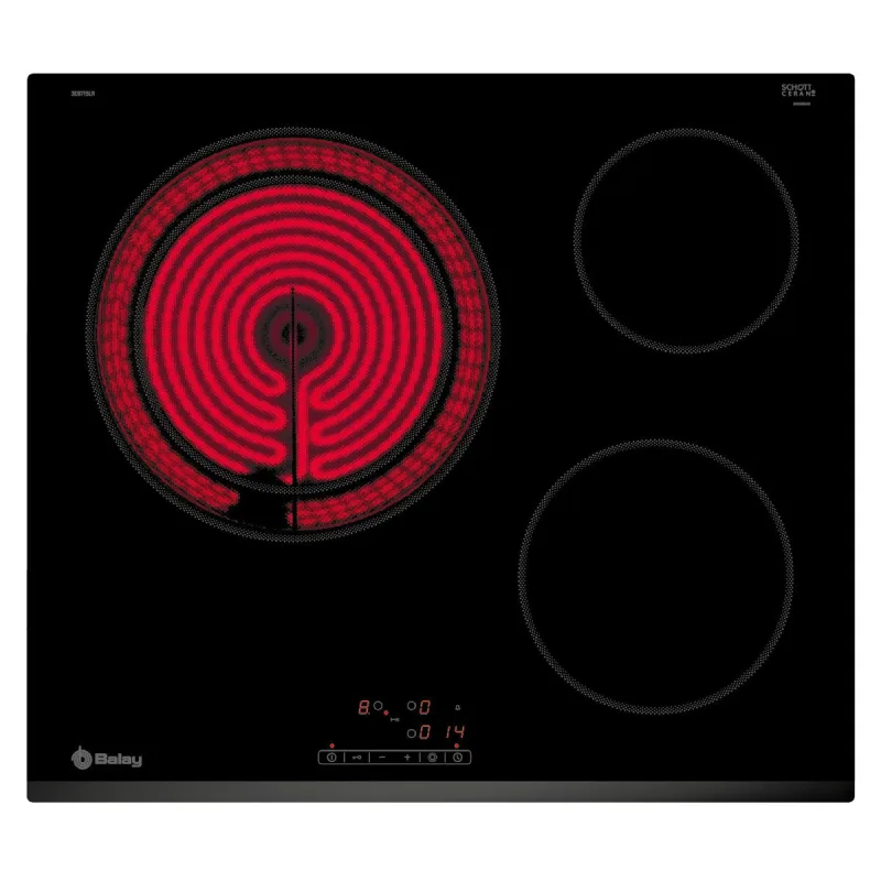 Balay - Placa vitrocerámica Balay 1 zona gigante de 28 cm - 3EB715LR (Reacondicionado Grado B).