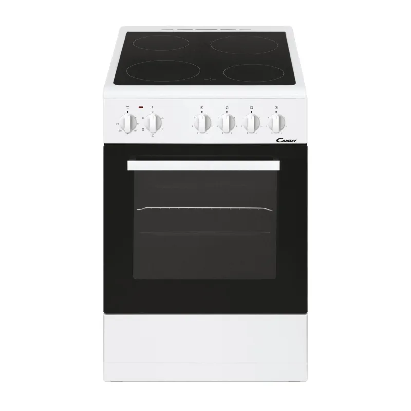 Candy - Cocina compacta Candy con placa vitrocerámica con 4 zonas y horno multifunción - CVE5436FEEW/E (Reacondicionado Grado B).