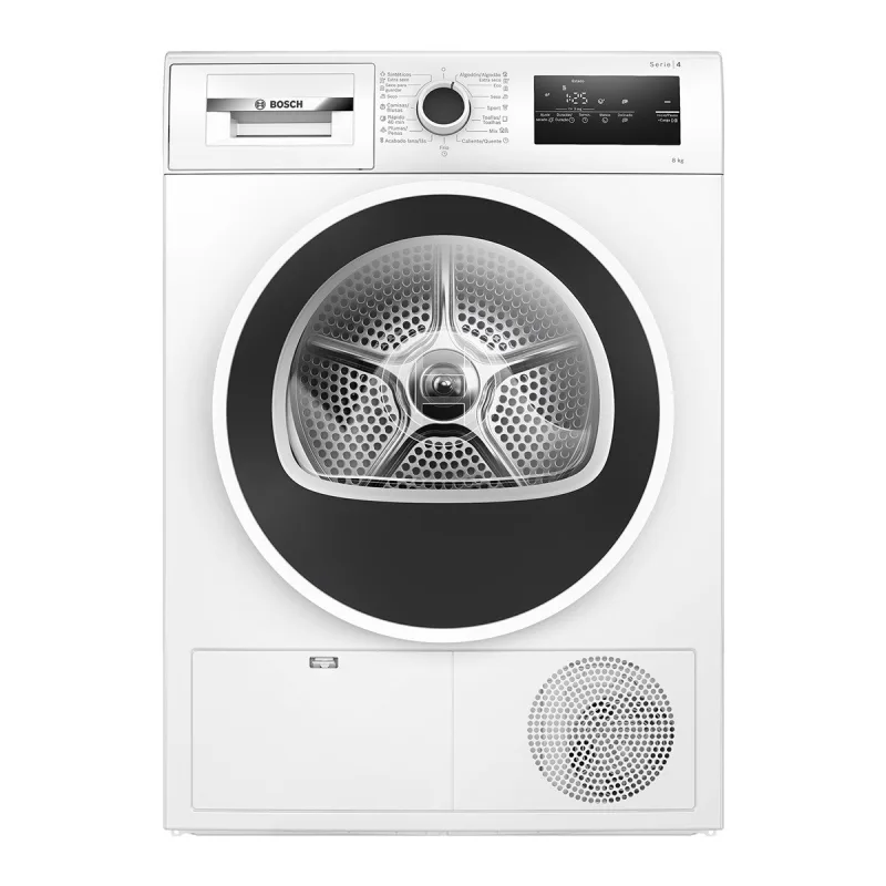 Bosch - Secadora Bosch 8 Kg Condensación, Bomba de calor, Serie 4 - WTR83200ES (Reacondicionado Grado B).