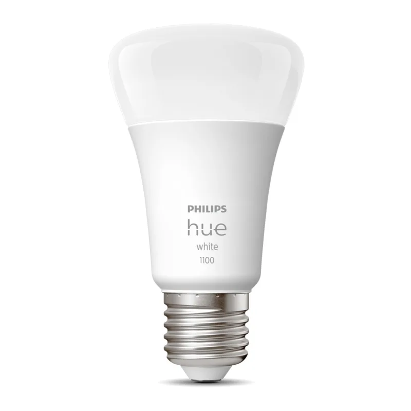 Philips - Bombilla LED Philips Hue White A60 E27 (Reacondicionado A estrenar).