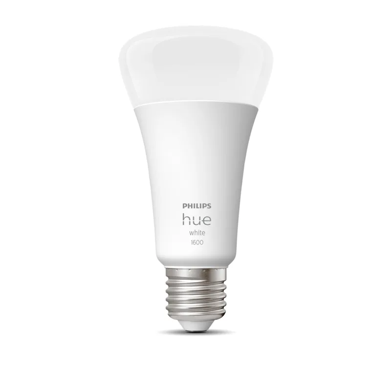 Philips - Bombilla LED Philips Hue White A60 E27 (Reacondicionado A estrenar).