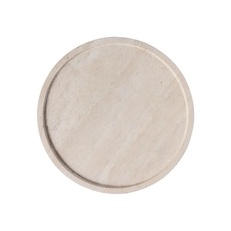 Villeroy & Boch - Fuente redonda Manufacture Travertine Villeroy & Boch.
