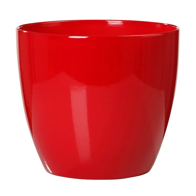 Fansa - Macetero Cerámica Poinsetia Ø 19 cm.