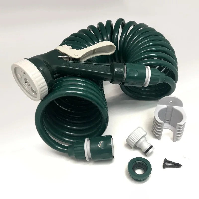 BriCor - Manguera helicoidal con accesorios.