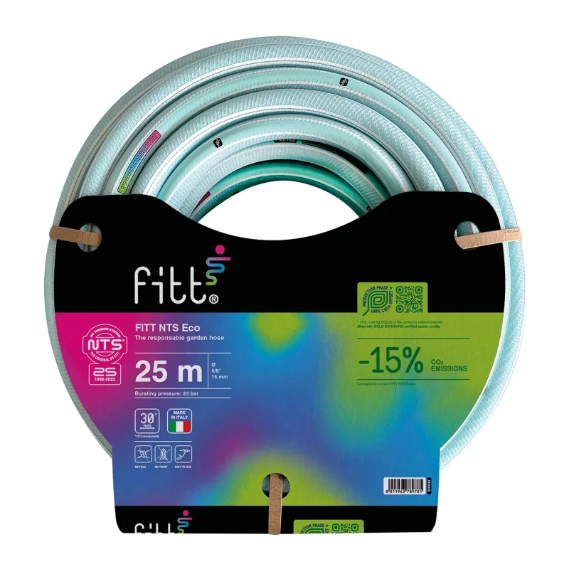 FITT - Manguera de jardín NTS ECO Ø 15 mm x 25 m.