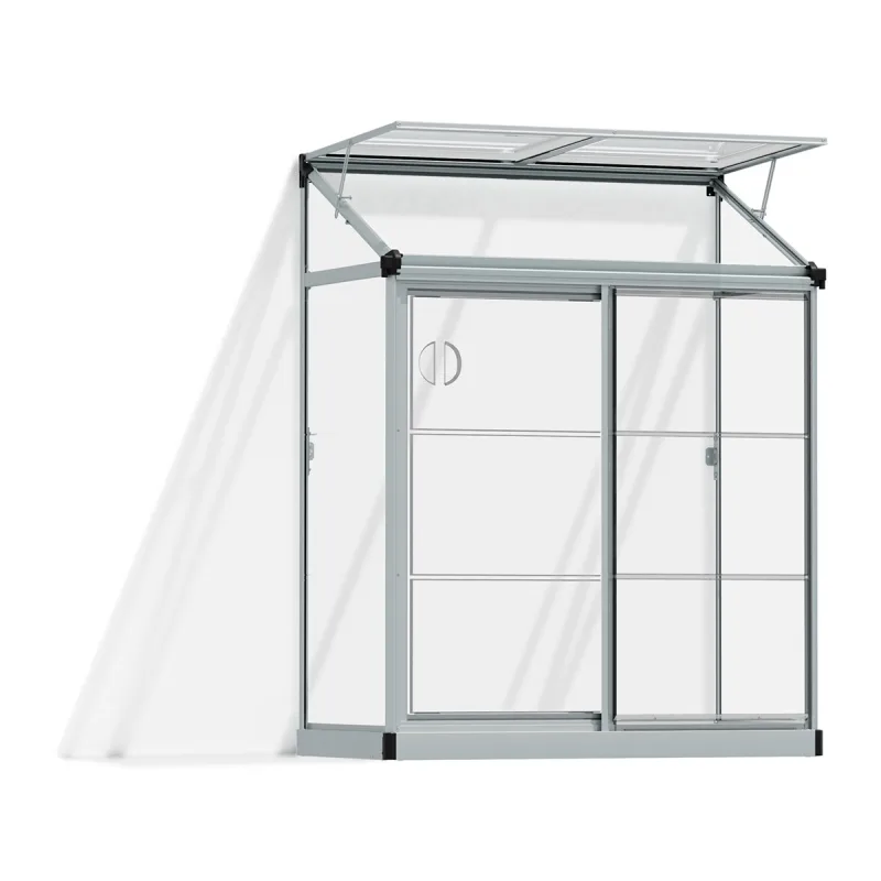 CANOPIA - Invernadero de Policarbonato Adosado 125 x 63,5 cm.