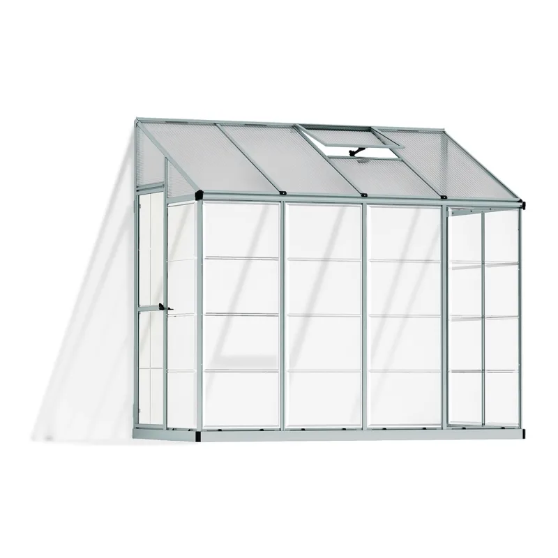 CANOPIA - Invernadero de Policarbonato Adosado 244 x 124 cm.