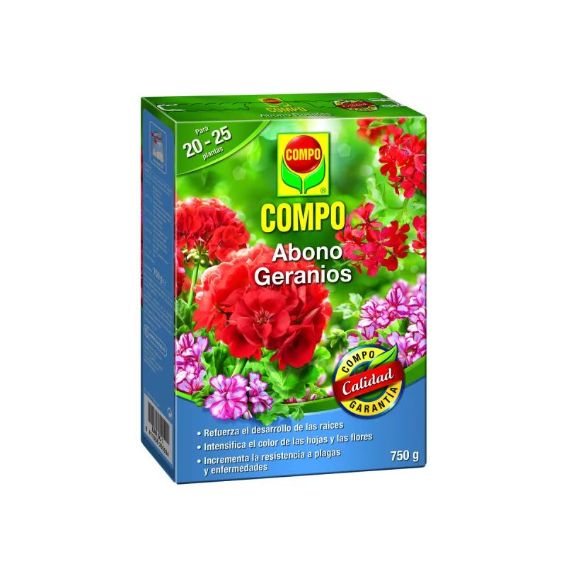 Compo - Abono geranios Compo 750 gr.